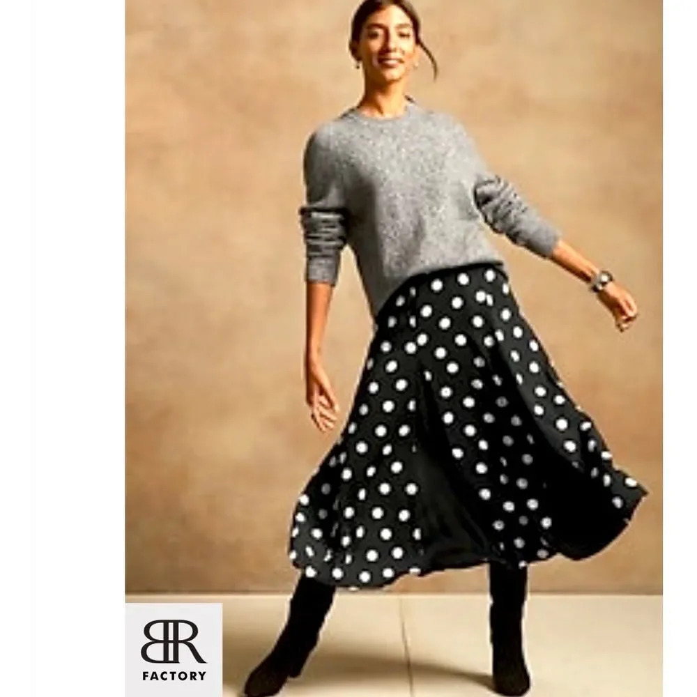 Banana Republic Polka dog skirt